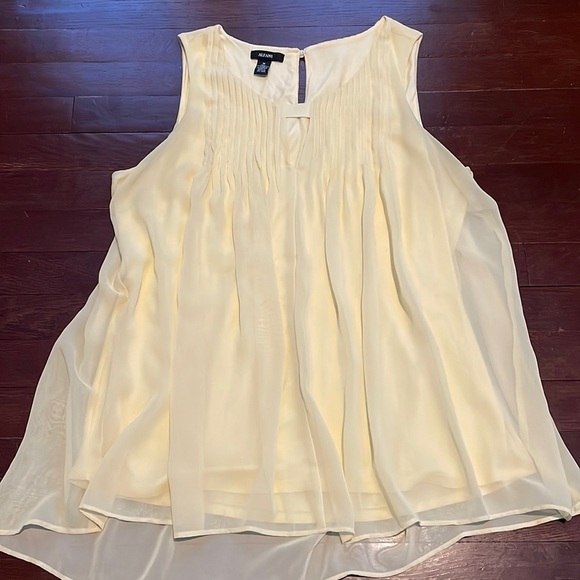 Women's Alfani Layered Tank Top Medium - Picture 1 of 12